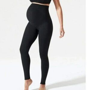 BLANQI EVERYDAY Black Maternity Belly Support Leggings Size L